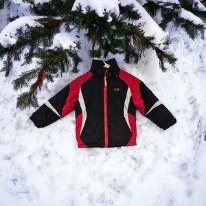 Vintage CB Sports ski jacket. Colorful 90s sz 4 windbreaker w lots of pockets